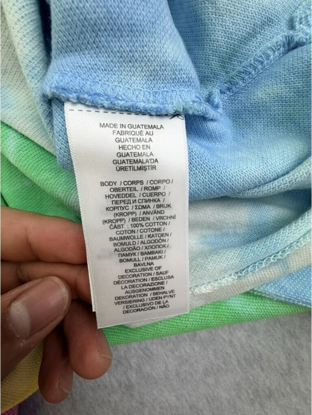 New Polo Ralph Lauren Mens Polo Shirt LT Multicolor Tie Dye Classic Fit